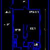 View of Cottage #1 Floor Plan