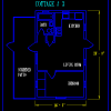 Cottage #3 Floor Plan