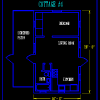 View of Floor Plan of Cottage #4